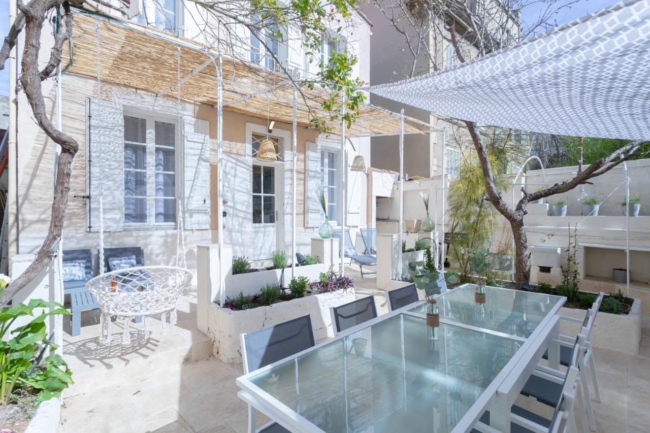 La Maison De Famille 3 Chambres 8 Pers Terrasse Parking Clim Marseille Bagian luar foto